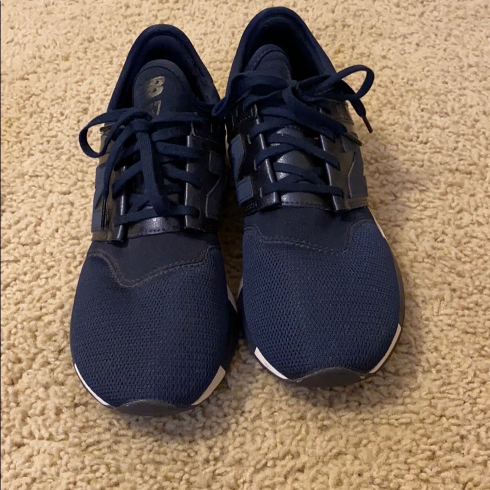 blue new balance maybe worn once